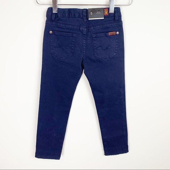 7 For All Mankind Other - 7FAM | Kids Slim Straight Leg Cotton Stretch Pants NWT